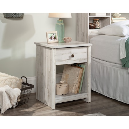 Sauder River Ranch Night Stand White Pl 3a 429626